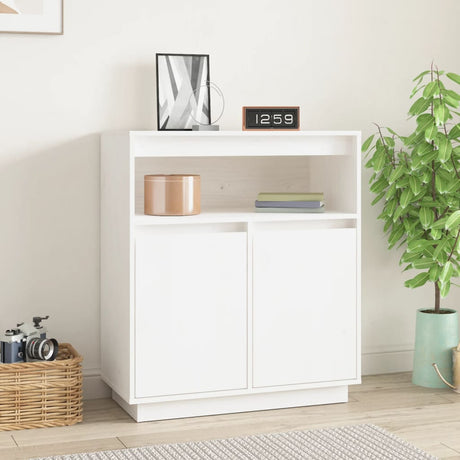Sideboard 70X34X80 Cm Solid Wood Pine