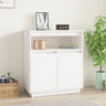 Sideboard 70X34X80 Cm Solid Wood Pine