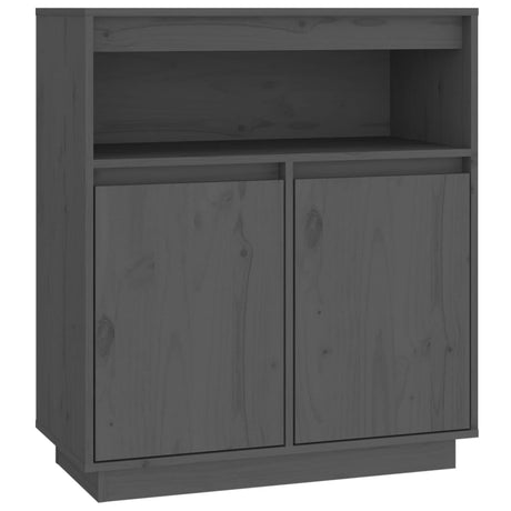 Sideboard 70X34X80 Cm Solid Wood Pine