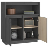 Sideboard 70X34X80 Cm Solid Wood Pine