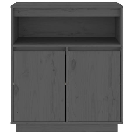 Sideboard 70X34X80 Cm Solid Wood Pine