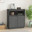 Sideboard 70X34X80 Cm Solid Wood Pine