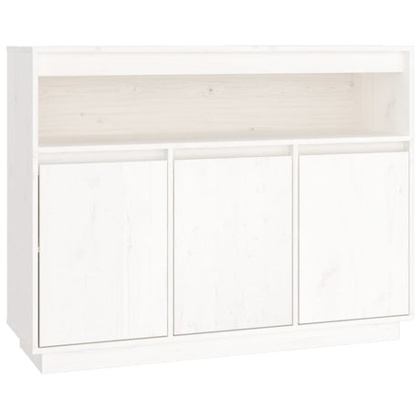 Sideboard 104.5X34X80 Cm Solid Wood Pine