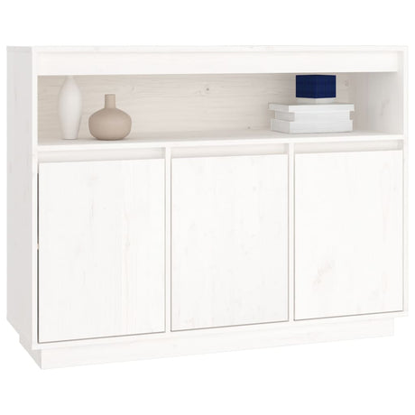 Sideboard 104.5X34X80 Cm Solid Wood Pine