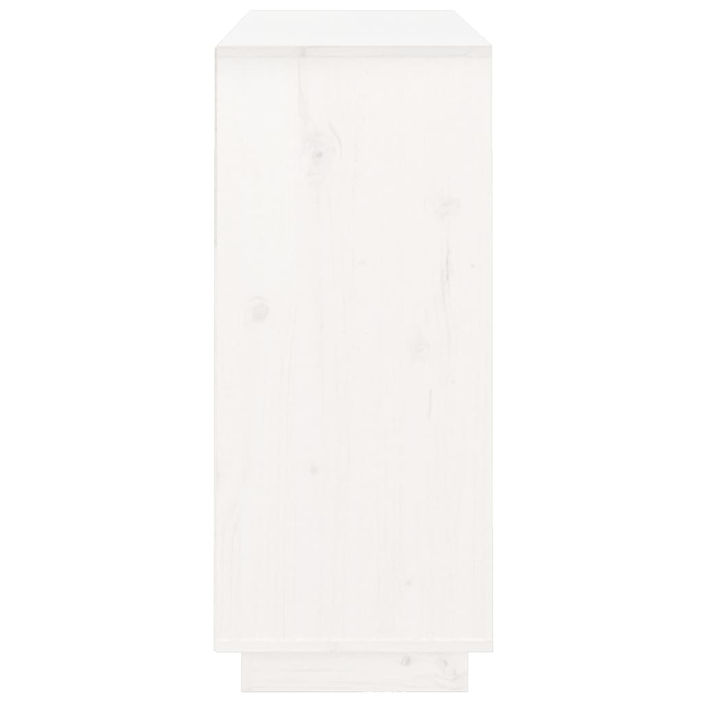Sideboard 104.5X34X80 Cm Solid Wood Pine
