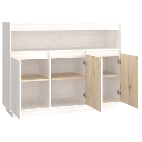 Sideboard 104.5X34X80 Cm Solid Wood Pine