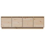 Tv Cabinet 156X37X45 Cm Solid Wood Pine