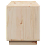 Tv Cabinet 156X37X45 Cm Solid Wood Pine