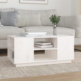 Coffee Table 90X49X40.5 Cm Solid Wood Pine