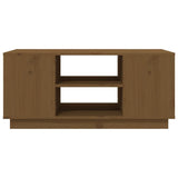 Coffee Table 90X49X40.5 Cm Solid Wood Pine