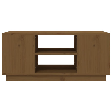 Coffee Table 90X49X40.5 Cm Solid Wood Pine