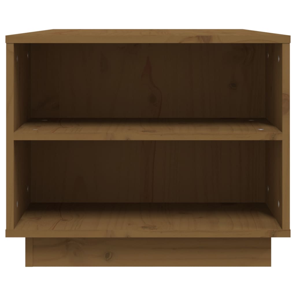 Coffee Table 90X49X40.5 Cm Solid Wood Pine