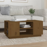 Coffee Table 90X49X40.5 Cm Solid Wood Pine