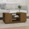 Coffee Table 90X49X40.5 Cm Solid Wood Pine