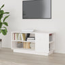 Tv Cabinet 80X35X40.5 Cm Solid Wood Pine
