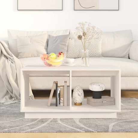 Coffee Table 80X50X40 Cm Solid Wood Pine