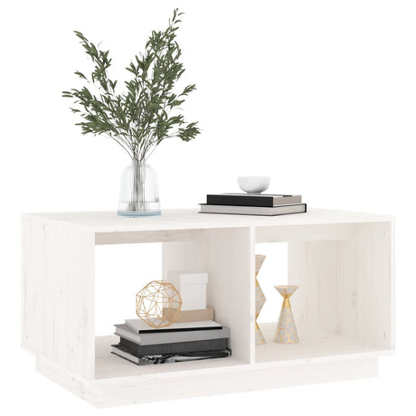Coffee Table 80X50X40 Cm Solid Wood Pine