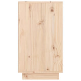 Shoe Cabinet 110X34X61 Cm Solid Wood Pine