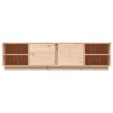 Tv Cabinet 156X40X40 Cm Solid Wood Pine