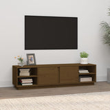 Tv Cabinet 156X40X40 Cm Solid Wood Pine