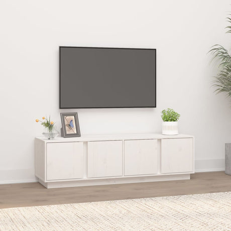 Tv Cabinet 140X40X40 Cm Solid Wood Pine