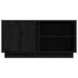 Tv Cabinet 80X35X40.5 Cm Solid Wood Pine