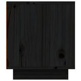 Tv Cabinet 80X35X40.5 Cm Solid Wood Pine