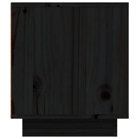 Tv Cabinet 80X35X40.5 Cm Solid Wood Pine