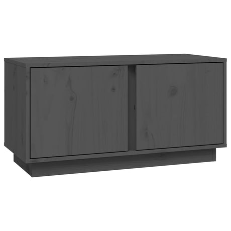 Tv Cabinet 80X35X40.5 Cm Solid Wood Pine
