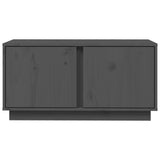 Tv Cabinet 80X35X40.5 Cm Solid Wood Pine