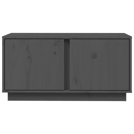 Tv Cabinet 80X35X40.5 Cm Solid Wood Pine