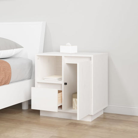 Bedside Cabinets 2 Pcs 50X34X50 Cm Solid Wood Pine