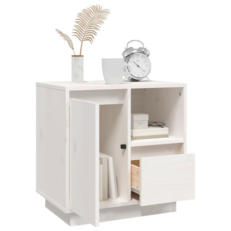 Bedside Cabinets 2 Pcs 50X34X50 Cm Solid Wood Pine