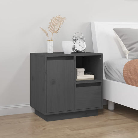 Bedside Cabinets 2 Pcs 50X34X50 Cm Solid Wood Pine