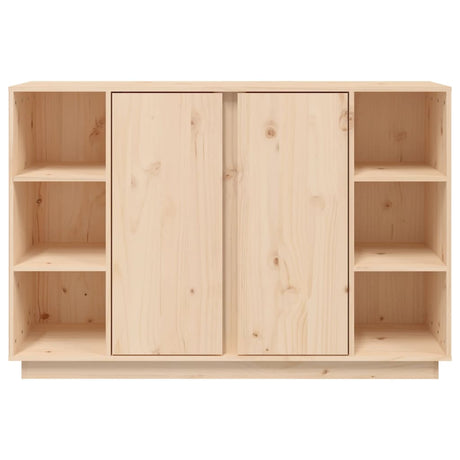 Sideboard 120X35X80 Cm Solid Wood Pine
