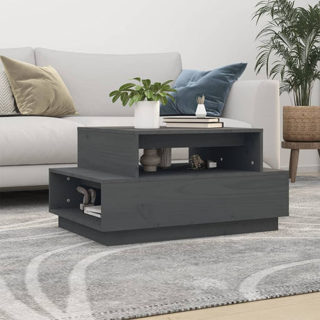 Coffee Table 80X55X40.5 Cm Solid Wood Pine