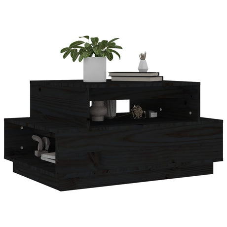 Coffee Table 80X55X40.5 Cm Solid Wood Pine