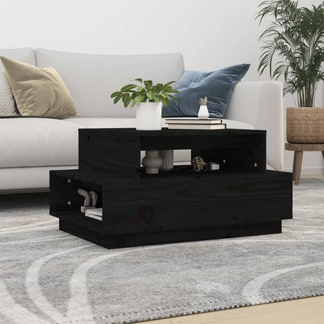 Coffee Table 80X55X40.5 Cm Solid Wood Pine