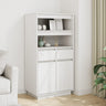 Highboard 60X40X116.5 Cm Solid Wood Pine