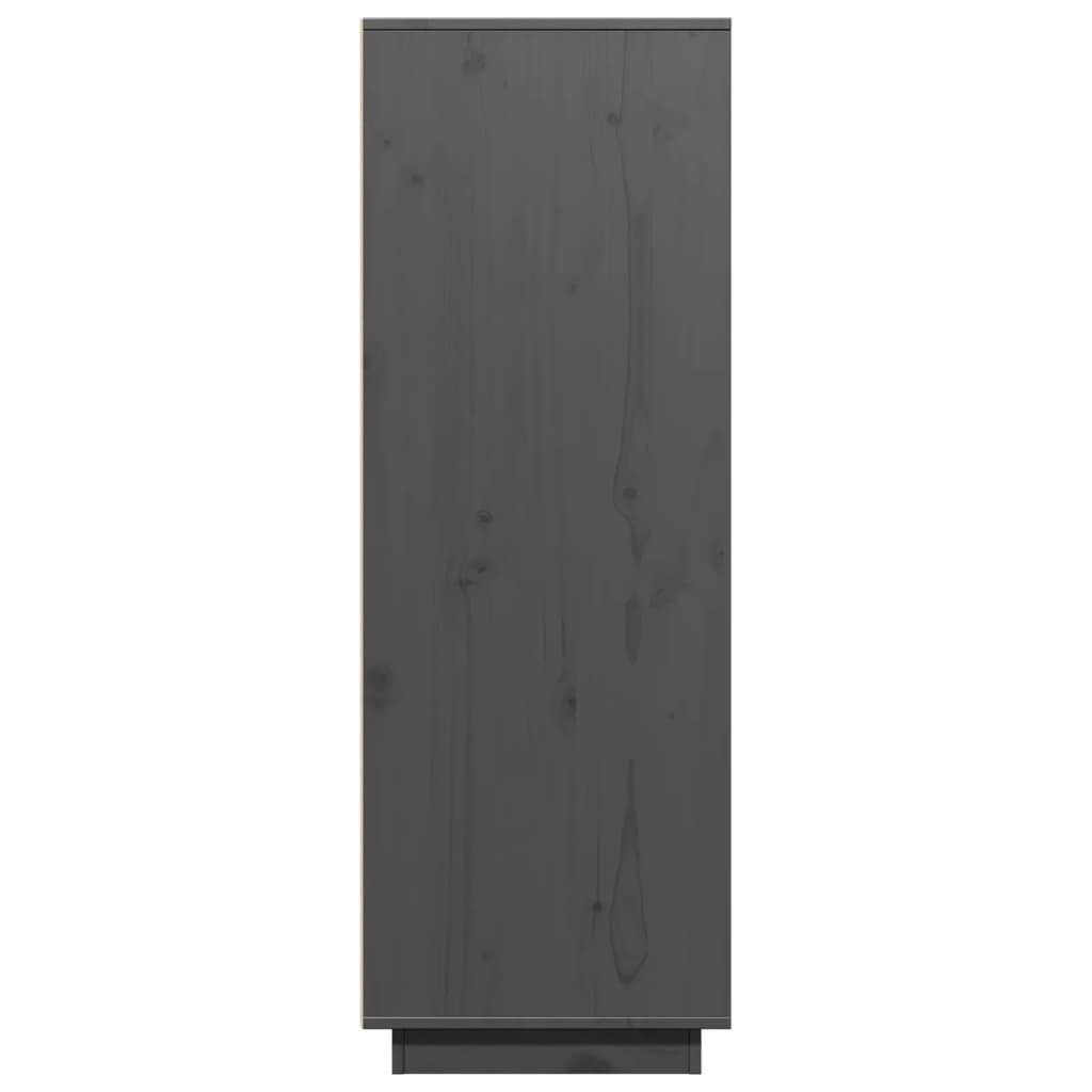 Highboard 60X40X116.5 Cm Solid Wood Pine