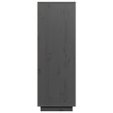 Highboard 60X40X116.5 Cm Solid Wood Pine