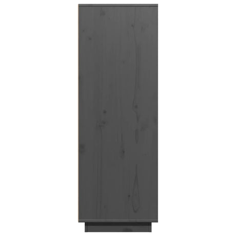 Highboard 60X40X116.5 Cm Solid Wood Pine