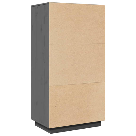 Highboard 60X40X116.5 Cm Solid Wood Pine