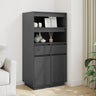 Highboard 60X40X116.5 Cm Solid Wood Pine