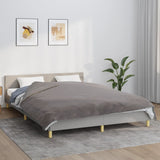 Weighted Blanket With Cover Grey Fabric