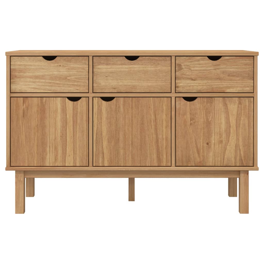 Sideboard Otta 114X43X73.5 Cm Solid Wood Pine