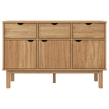 Sideboard Otta 114X43X73.5 Cm Solid Wood Pine