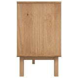 Sideboard Otta 114X43X73.5 Cm Solid Wood Pine