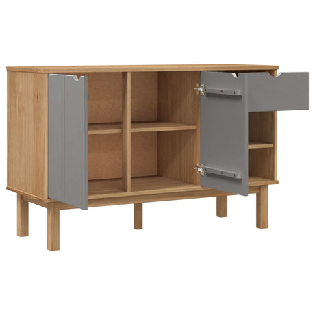 Sideboard Otta 114X43X73.5 Cm Solid Wood Pine