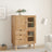 Highboard Otta 85X43X125 Cm Solid Wood Pine
